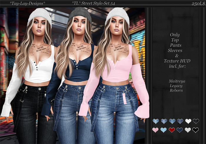 *Tay-Lay-Designs* Street Style-Set 54
