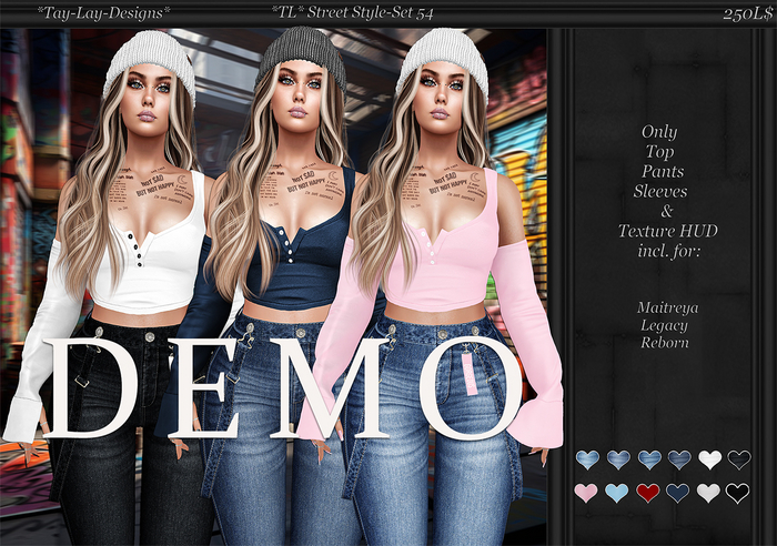 *Tay-Lay-Designs* Street Style-Set 54 DEMO