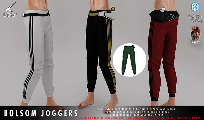 [LOB] BOLSOM JOGGERS - GREEN