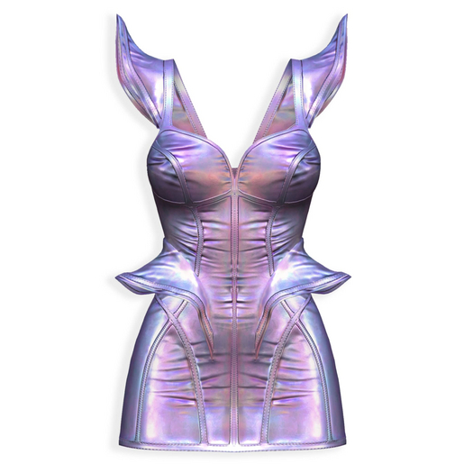 .{PSYCHO:Byts}.Dita Dress // HOLOLILAC //