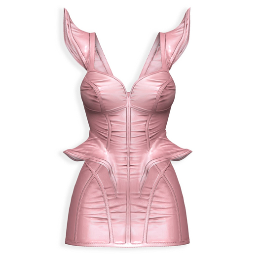.{PSYCHO:Byts}.Dita Dress // PINK //