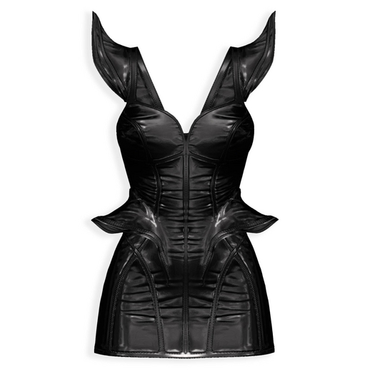 .{PSYCHO:Byts}.Dita Dress // BLACK //
