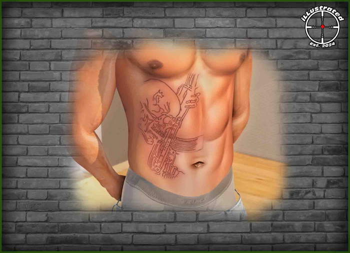 PLAYA Stomach Tats - UNPACKER