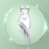 White Wrap Gown Maitreya