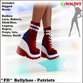*FD* Ballyhoo Boots [Boxed] Patriots