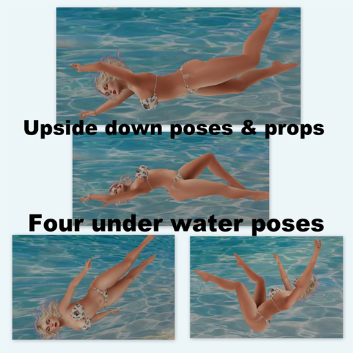 Under water 4 poses *