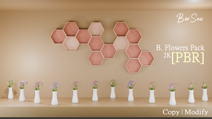 [PBR] Flowers Pack [BERSAV]