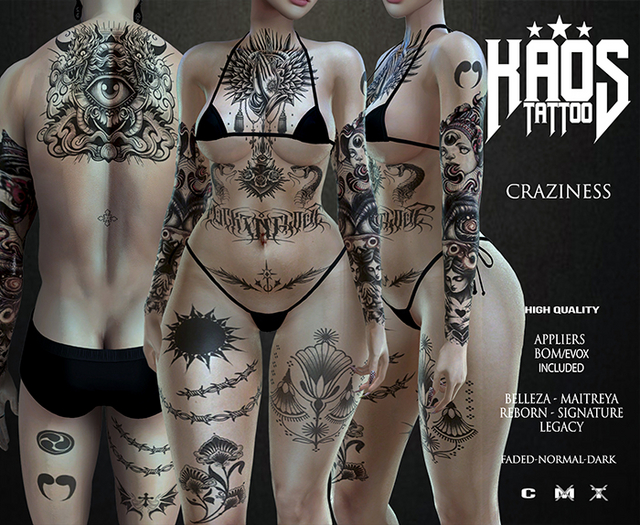 KaoS CRAZINESS TATTOO