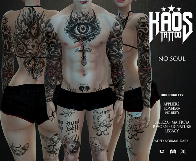 KaoS NO SOUL TATTOO