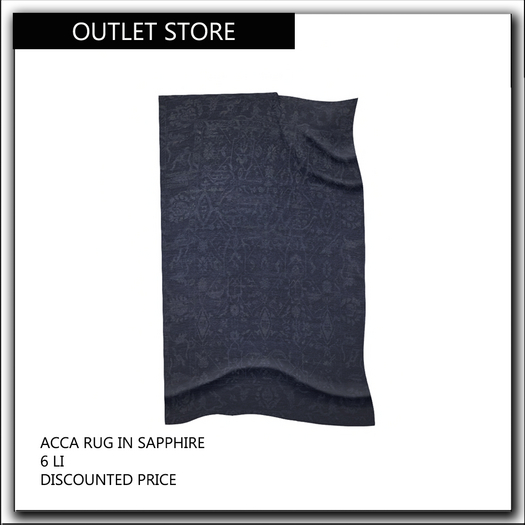 ABODE Acca Rug - Sapphire, Oriental Rug, Area Rug, Carpet
