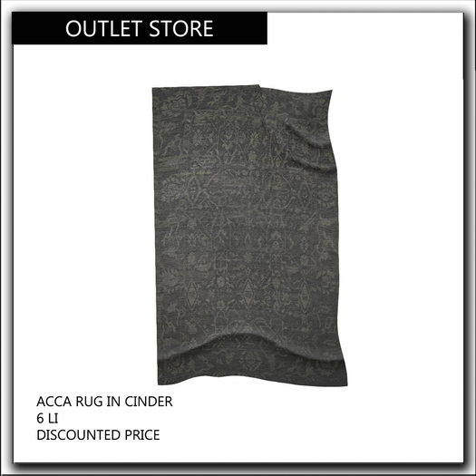ABODE Acca Rug - Cinder, Oriental Rug, Area Rug, Carpet