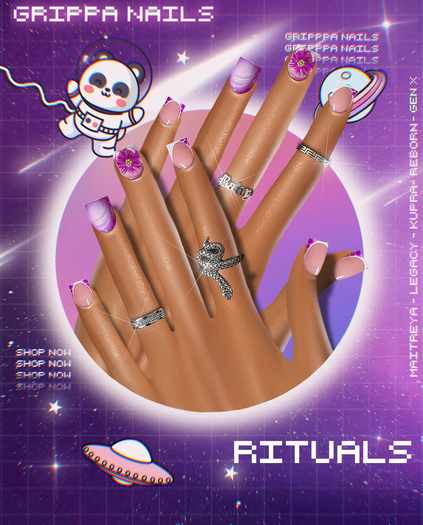 Grippa XS Shorties:: Rituals Set