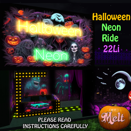 {Melt} Halloween Neon Ride