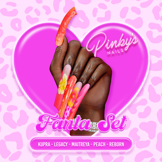 !! Pinky's Nails !! Fanta Set ' Lipstick