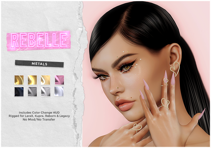 Rebelle - LoverGirl Rings