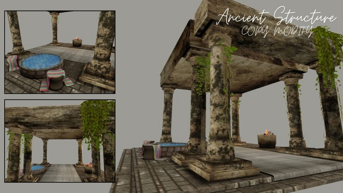 Ancient Structure Decor - Copy & Modify Mesh
