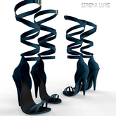 Emerald Wrapped Heels Maitreya