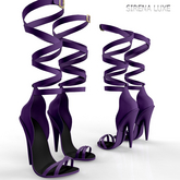 Purple Wrapped Heels Maitreya