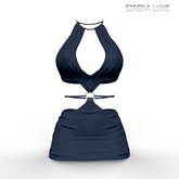 Navy Syra Dress LARAX