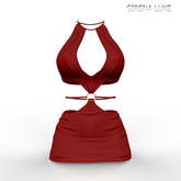Red Syra Dress LARAX