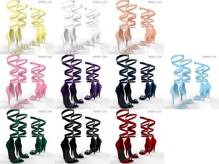 MAITREYA Wrapped Heels FATPACK