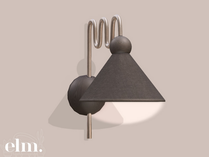 Elm. Isa Wall Light [Silver]
