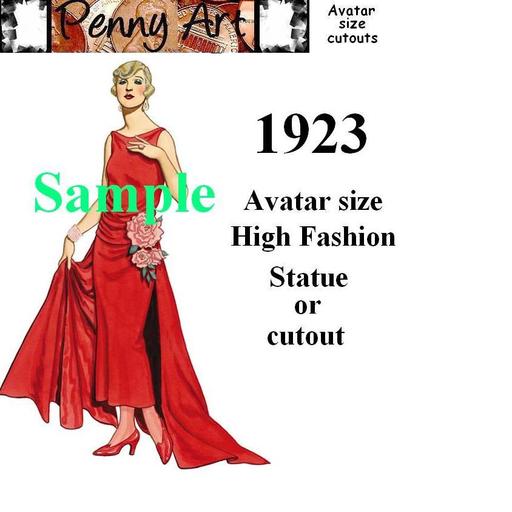 1923 Avatar size Fashion cutout