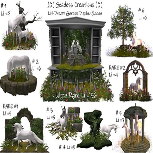 )O( GC: Uni-Dream Garden Display-RARE #1