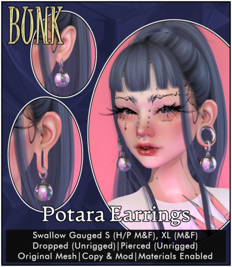 Bunk. Potara Earrings