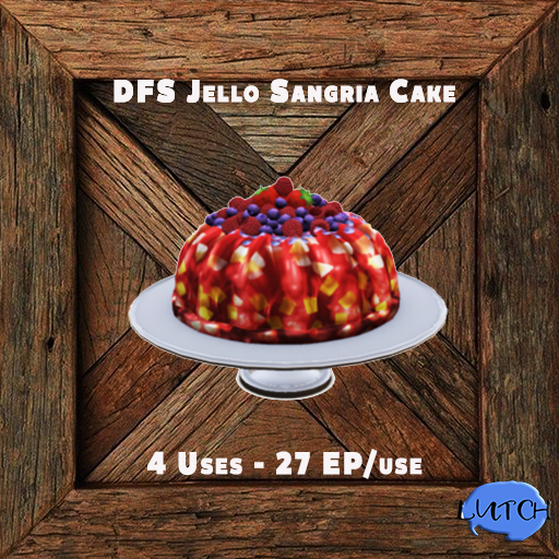 DFS Jello Sangria Cake