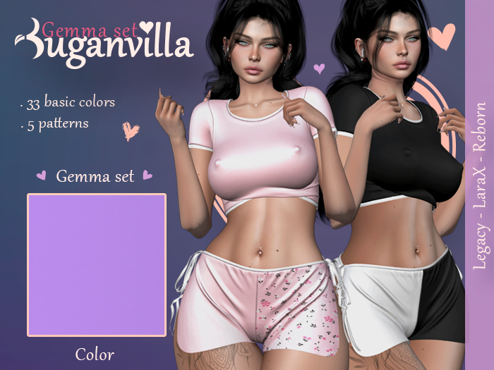 Buganvilla - Gemma set - C9