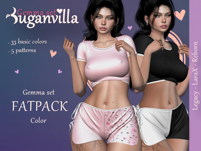 Buganvilla - Gemma set - FATPACK