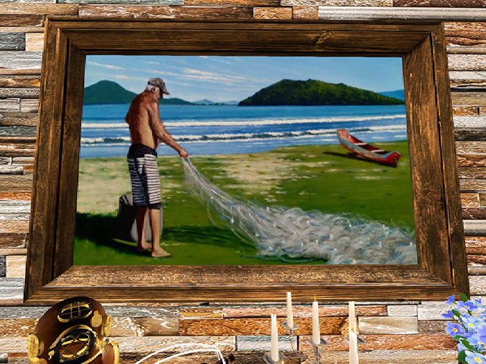 [JACO-JACO] PINTURA DE PESCADOR 4 (BOXED)