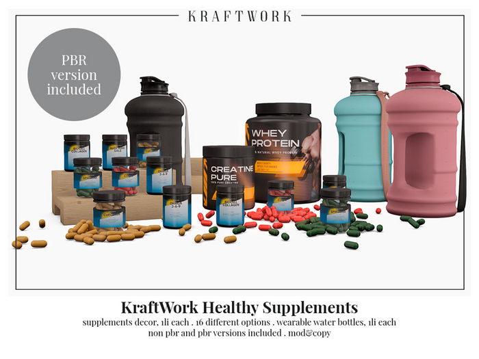 KraftWork Healthy Supplements (Add Me)