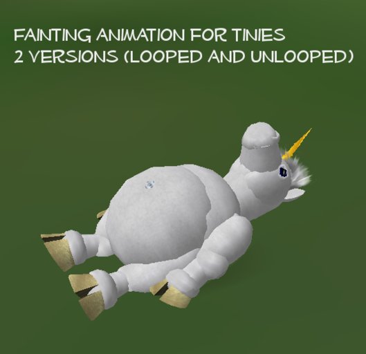 Tiny Fainting Animation