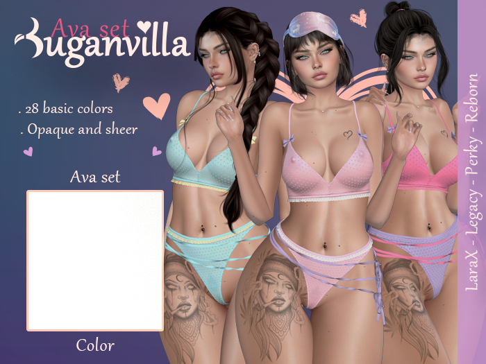 Buganvilla - Ava set - C1