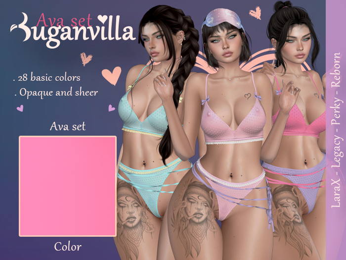 Buganvilla - Ava set - C3