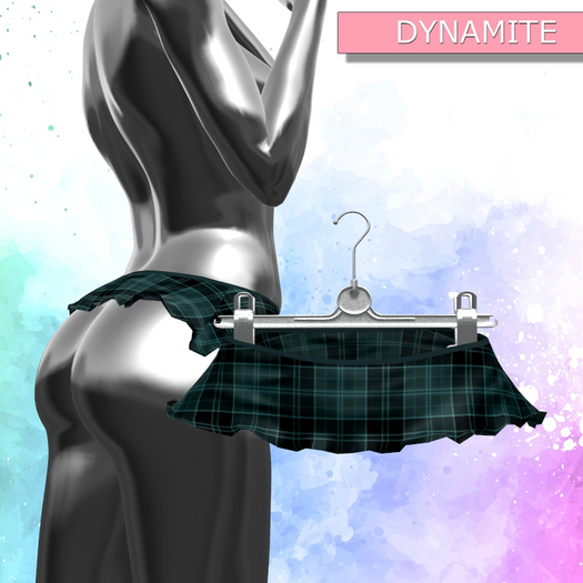 Green Plaid Messy Micro LaraX