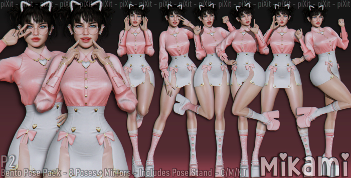 [piXit] Mikami - P2 - Pose Pack