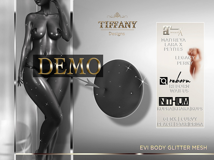 ::TD:: Evi Body Glitter [Mesh] DEMO + LaraX