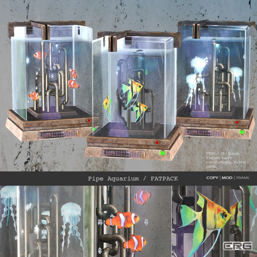 (:ERG:)Pipe Aquarium / FATPACK