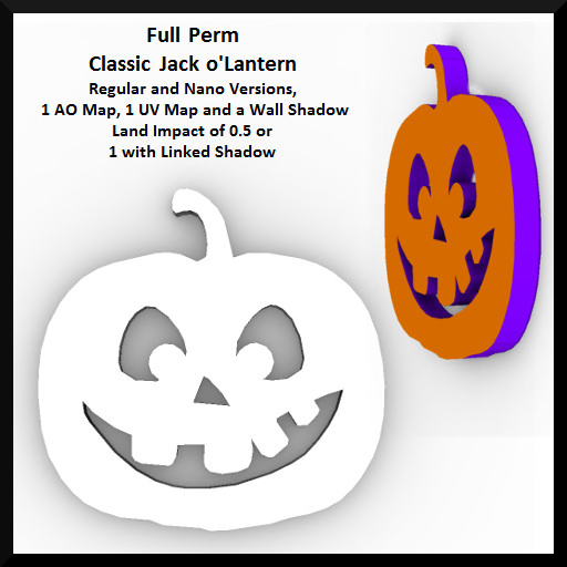 Full Perm Classic Jack o'Lantern