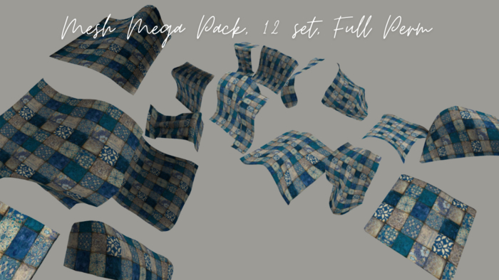 Mesh Cloth Mega Pack (12 Set) - Full Perm