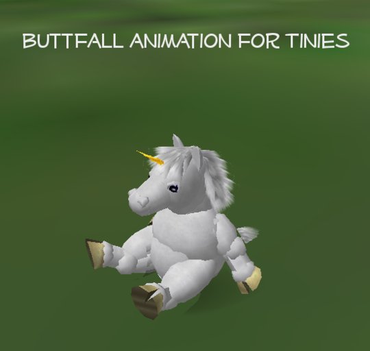 Buttfall Animation for Tinies