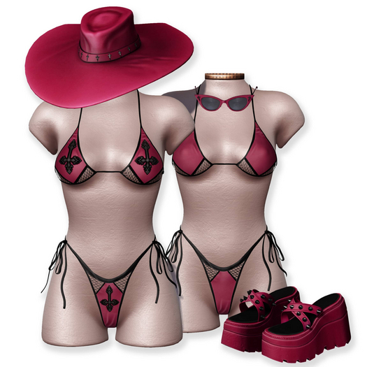 .{PSYCHO:Byts}. Cordelia Summer - Pink Set