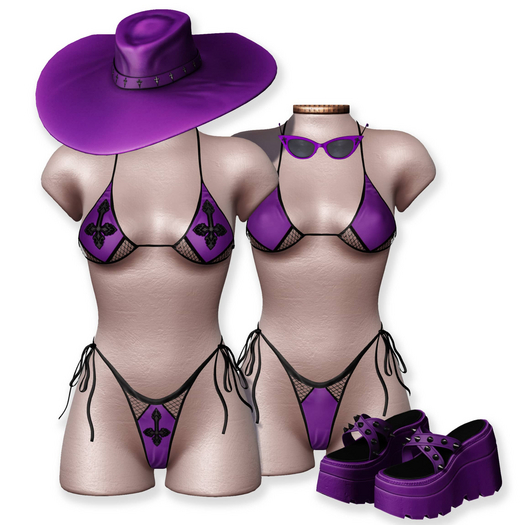 .{PSYCHO:Byts}. Cordelia Summer - Purple Set