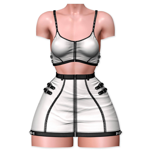 .{PSYCHO:Byts}. Viktoria Outfit // White