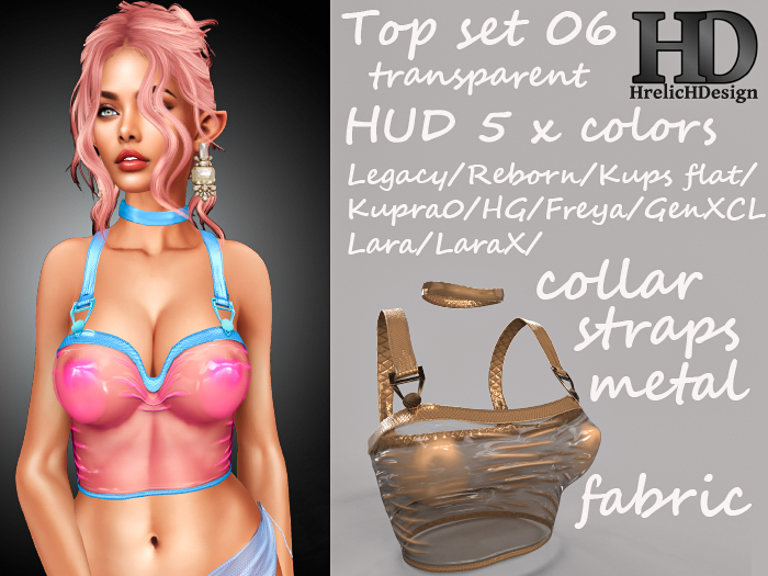 HRELICH TOP SET 06 TRANSPARENT