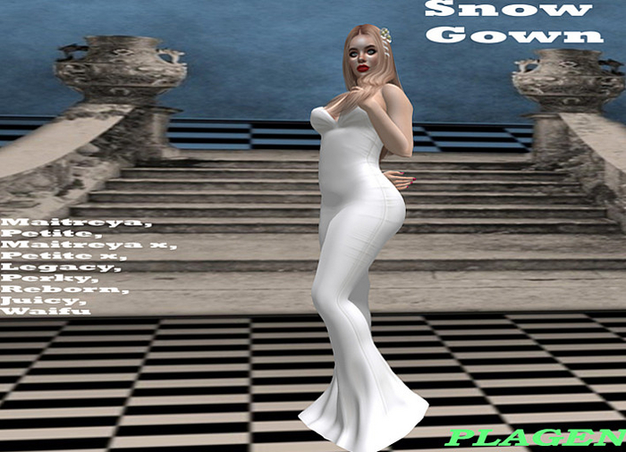 Snow Gown   - PLAGEN  (ADD)
