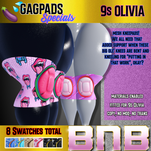 <3BnB<3 GagPads: Specials [OLIVIA]